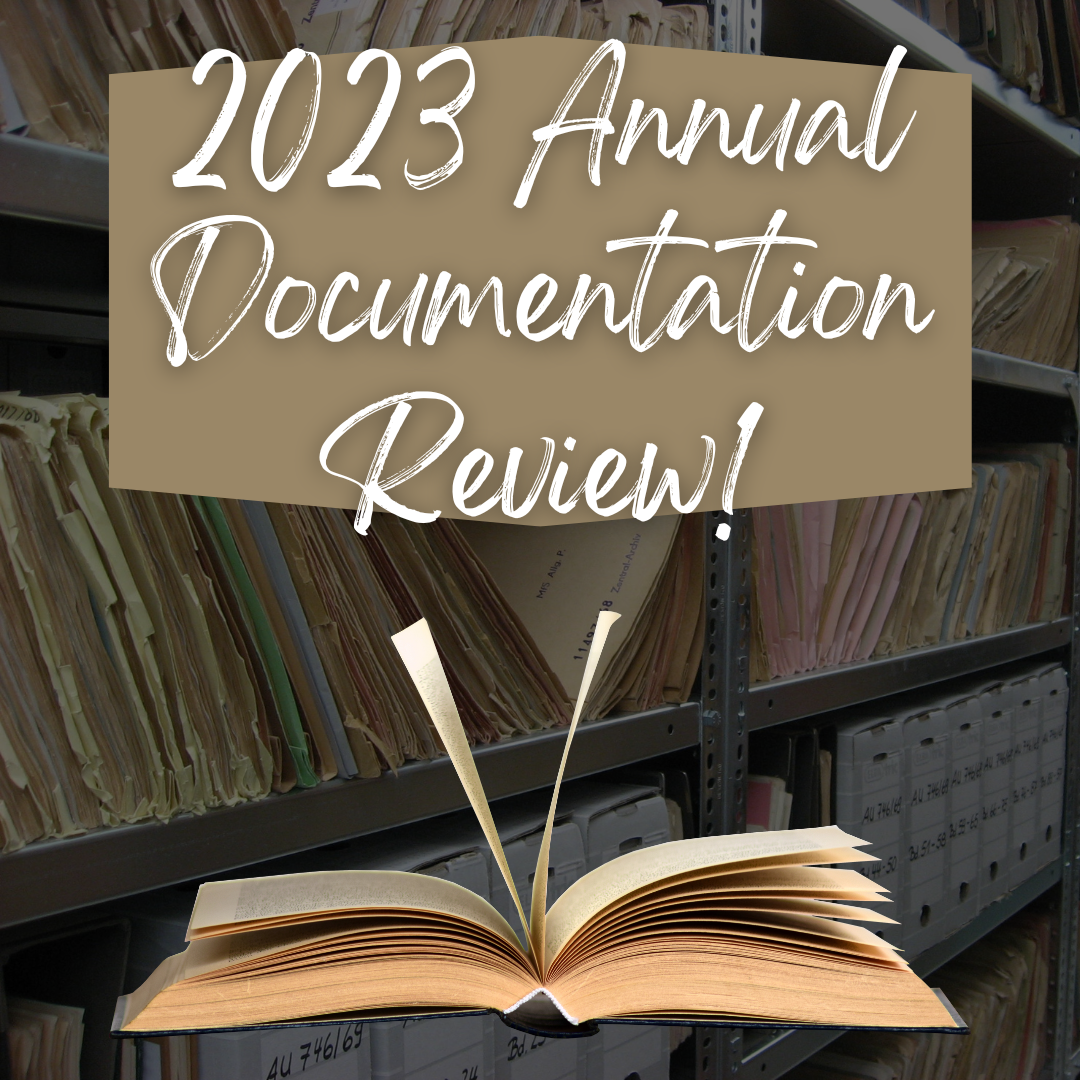 2023 Annual Documentation Review